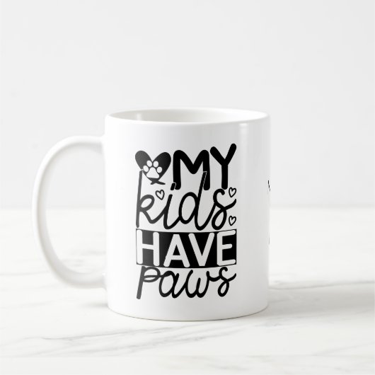 Personalizable Dog Lover Kaffee Tasse (Links)