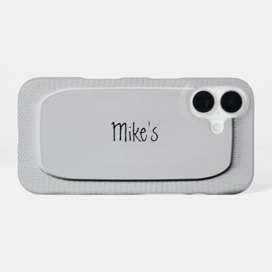 Personalizable Funny Cool Niedlich einzigartig iPhone 16 Hülle (Rückseite (Horizontal))