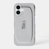 Personalizable Funny Cool Niedlich einzigartig iPhone 16 Hülle (Rückseite)
