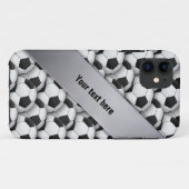 Personalizable Fußball-Fußball iPhone 5 Fall Case-Mate iPhone Hülle (Rückseite (Horizontal))