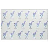Personalizable Gewebe des Aqua und der lila Stoff (Fat Quarter (45,7 x 55,9 cm))