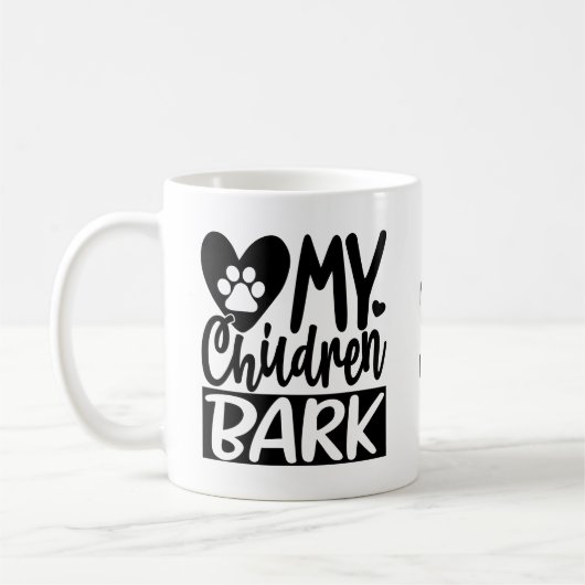 Personalizable Hund Parteitag Kaffee Tasse (Links)