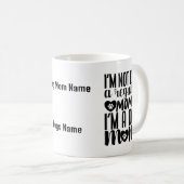 Personalizable Hunde Mama Kaffee Tasse (VorderseiteRechts)