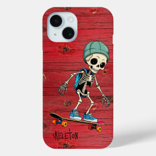 Personalizable iPhone Phone Case Skeleton Rustikal