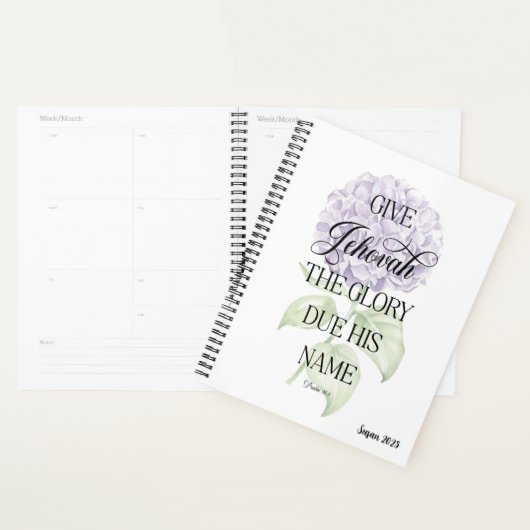 Personalizable JW 2025 Yeat Text Planner Planer (Anzeige)