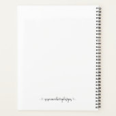 Personalizable JW 2025 Yeat Text Planner Planer (Rückseite)