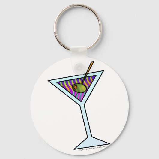 Personalizable MARTINI ART SCHLÜSSELANHÄNGER (Vorderseite)