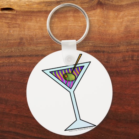 Personalizable MARTINI ART SCHLÜSSELANHÄNGER (Vorderseite)