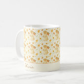 Personalizable Name OstermugKlassische Tasse, 11 o Kaffeetasse (Vorderseite Links)