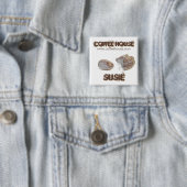 personalizable Namensschildknopf "der Button (Beispiel)