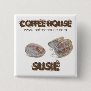 personalizable Namensschildknopf "der Button