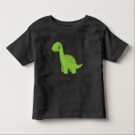 Personalizable Niedlich Green Dinosaurier Kleinkind T-shirt<br><div class="desc">Dieser niedliche grüne Cartoon-Dino ist die ideale Geschenkidee für kleine Jungs und Mädchen, die Dinosaurier Liebe. Es ist wirklich großartig für jeden, der prähistorische Dinos niedlich Liebe! Anpassen mit Ihrem Namen oder benutzerdefinierten Text.</div>