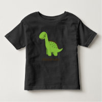 Personalizable Niedlich Green Dinosaurier
