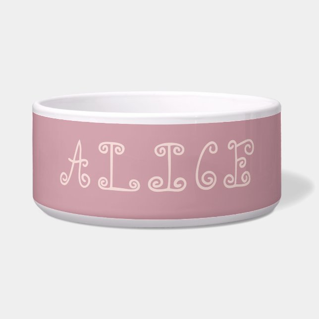 Personalizable Pet Bowl Napf (Vorderseite)