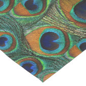 Personalizable Pfau-Feder-Druck-Tabellen-Läufer Kurzer Tischläufer (Ecke)