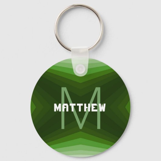 Personalizable Schlüsselanhänger Green - HAMbyWG (Vorderseite)