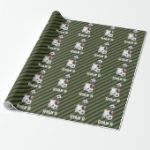 Personalizable Soccer Thema Geschenk Wrap Geschenkpapier (Ungerollt)