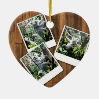 Personalizable sofortiger multi Foto-Rahmen Keramikornament
