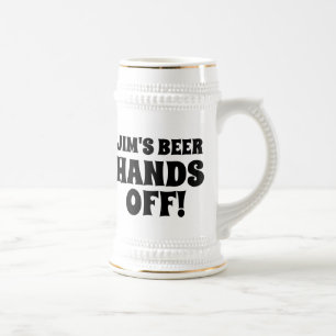 Personalizable übergibt kundengerechter Bier Stei Bierglas