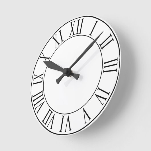 Personalizable Uhr mit Zahlen (Winkel)