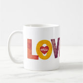 Personalizable Vintage Sonnet 43 Valentine’s Day  Kaffeetasse (Links)