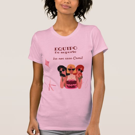 personalizada perfecta para despedida de soltera T-Shirt (Vorderseite)