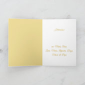 Personalizado Feliz Cumpleaños Tarjeta Foto Karte (Innenseite)