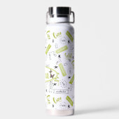 Personalizado ,Hola en varias idiomas Trinkflasche (Rückseite)