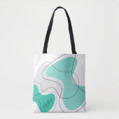 Personalizd Abstract Tote Bags Tasche (Vorderseite)