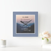 Personalize 30th Anniversary Ordination Congrats Quadratische Wanduhr (Zuhause)