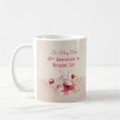 Personalize, 40th Anniversary Nun, Pink und Kaffeetasse (Links)