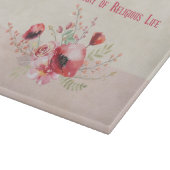 Personalize, 40th Anniversary Nun, Pink und Schneidebrett (Ecke)