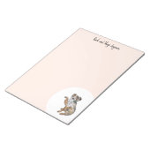 Personalize Australian Shepherd Notizblock (angewinkelt)