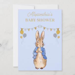 Personalize Baby Shower Peter der Kaninchen Einladung