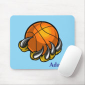 Personalize Basketball Dragon Claw Mousepad (Mit Mouse)