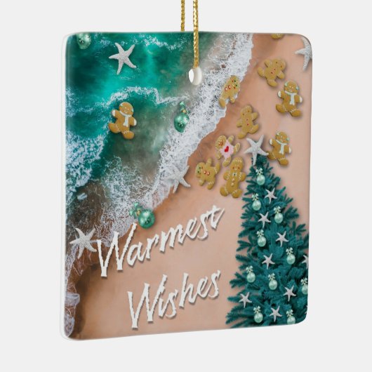 Personalize Beach Weihnachtsschmuck (Rechts)