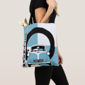 Personalize Blue Isetta Bubble Micro Tasche (Von Nahem)