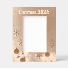 Personalize Christmas Laser Etched Picture Frame Geätzte Rahmen