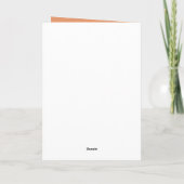 Personalize Congratulations New Job Robin Karte (Rückseite)