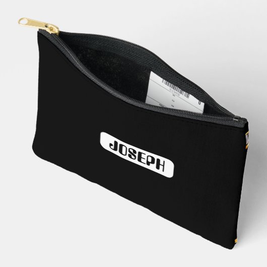 Personalize Construction Trucks Pencil Case  Zubehörtasche (Offen)