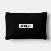 Personalize Construction Trucks Pencil Case Zubehörtasche (Vorderseite)