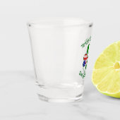 Personalize Costa Rican Ireland USA Shamrock Schnapsglas (Links)