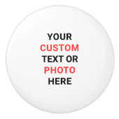 Personalize Custom Cabinet Drawer Pulls Knobs Keramikknauf (Vorderseite)