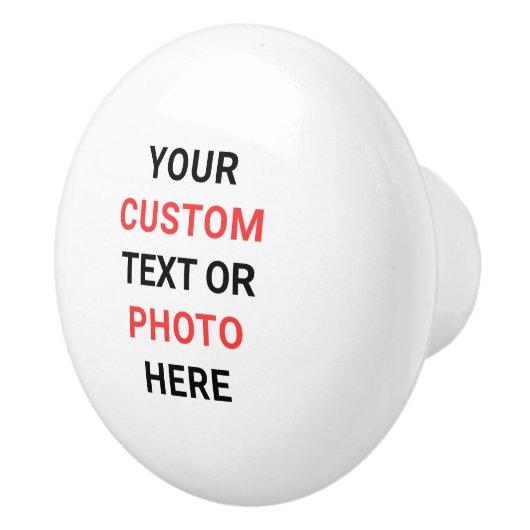 Personalize Custom Cabinet Drawer Pulls Knobs Keramikknauf (Rechts)