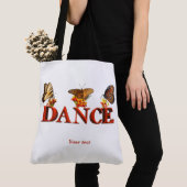 Personalize Dance sign with butterflies Tasche (Von Nahem)