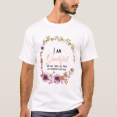 Personalize - Dankbarkeit für die kleinen Dinge, S T-Shirt (Vorderseite)