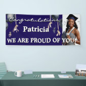 Personalize - Einfaches Design-Banner für Abschlus Banner (Messe)