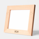 Personalize Elegant Floral Mom Engraved Frames Geätzte Rahmen (Links)