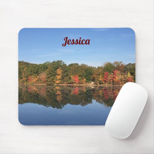 Personalize! Fall Splendor Mouse Pad Mousepad (Mit Mouse)