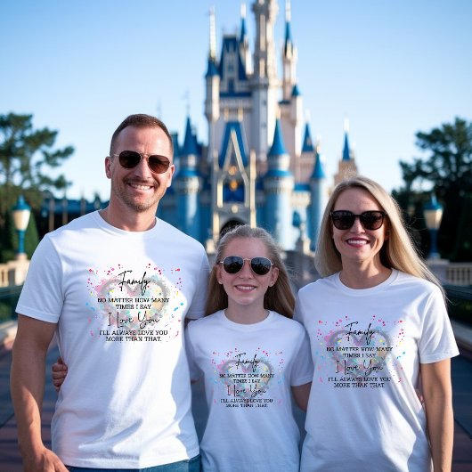 Personalize Family Name Paint Splatter Heart Tri-Blend Shirt